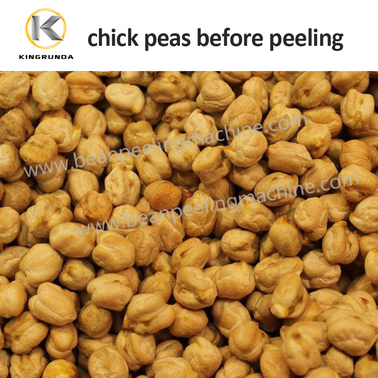 China high quality soyabean chickpea peeling machine